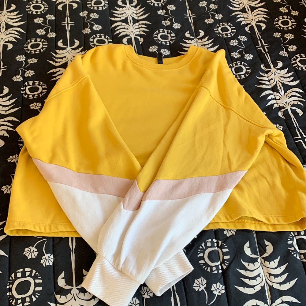 Yellow sweater